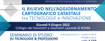 L'innovazione per i geometri arriva da CRISEL con 3D e GNSS